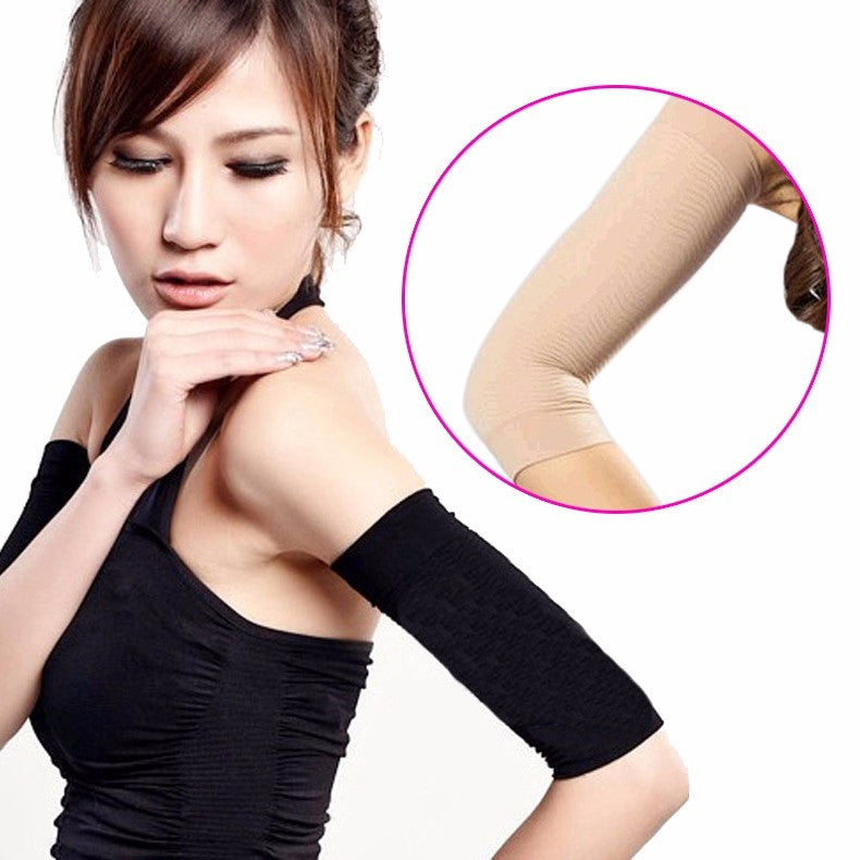 Arm Compression Sleeves Slimming Shaper Wraps Black Comfort