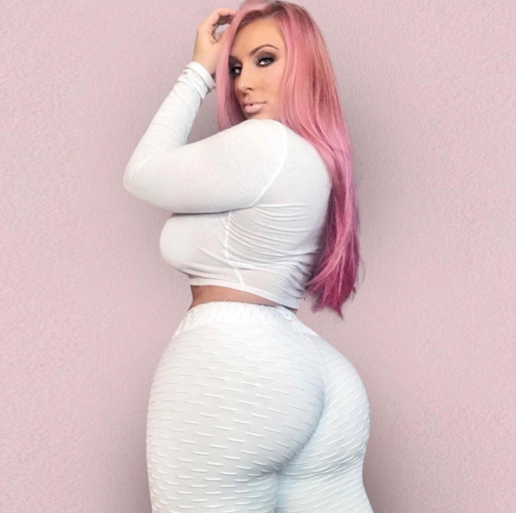 Booty Lifting Anti Cellulite Scrunch Leggings No Pocket