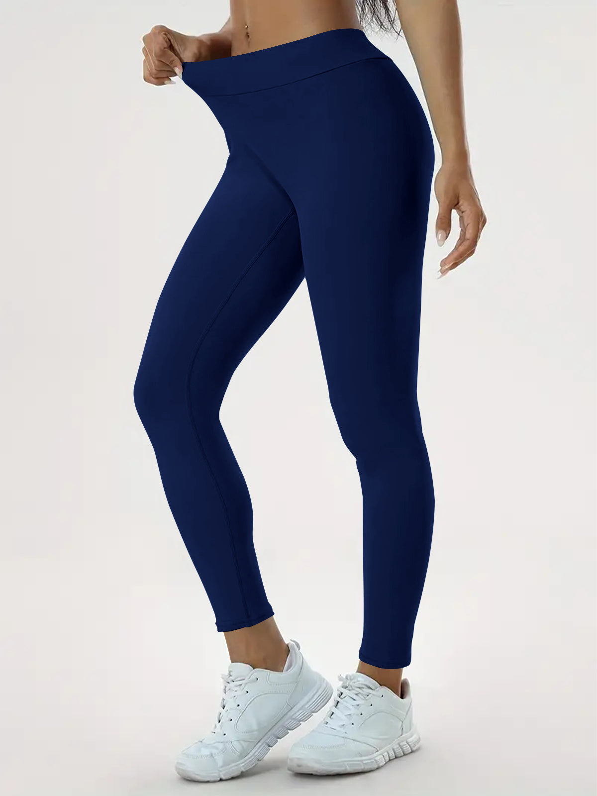 Women's High Waist Yoga Pants Elastic Lift Tight Fitness