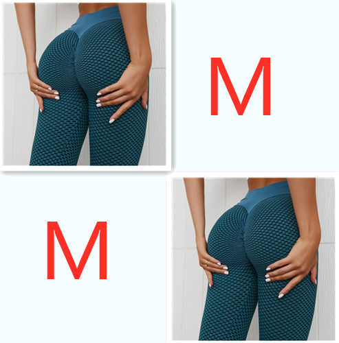 Plaid Leggings Yoga Pants Seamless High Waist Breathable
