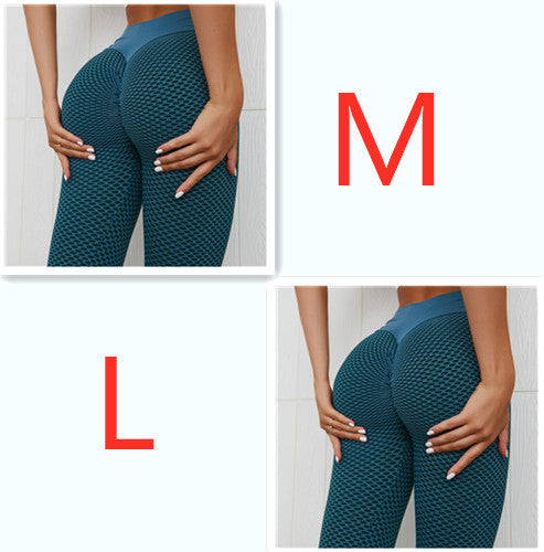 Plaid Leggings Yoga Pants Seamless High Waist Breathable