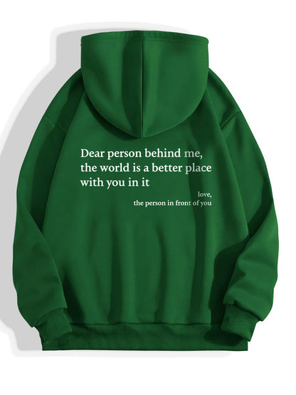 Unisex Hooded Fleece Sweatshirt With Kangaroo Pocket