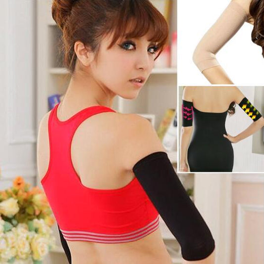 Arm Compression Sleeves Slimming Shaper Wraps Black Comfort