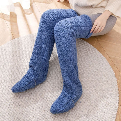 Over Knee High Fuzzy Socks Winter Warm Thigh Highs