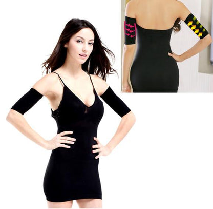 Arm Compression Sleeves Slimming Shaper Wraps Black Comfort