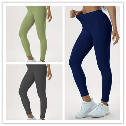 Women's High Waist Yoga Pants Elastic Lift Tight Fitness