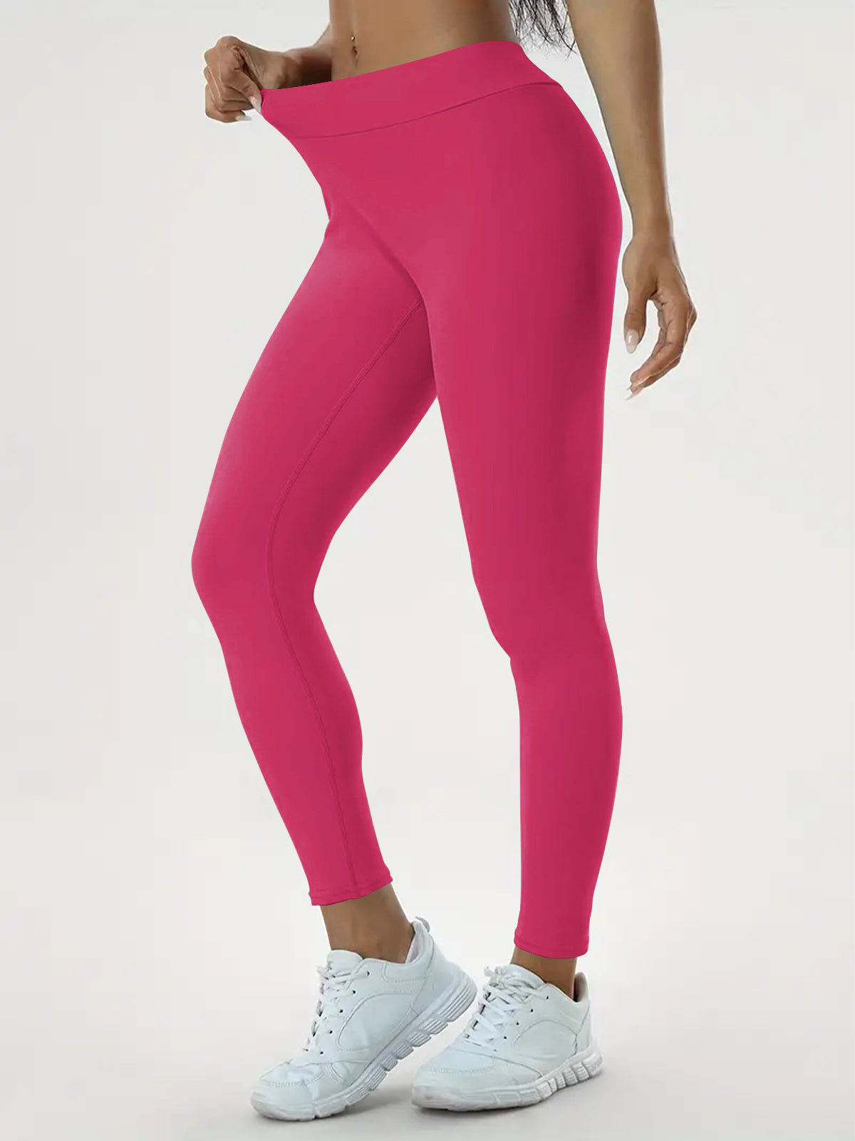 Women's High Waist Yoga Pants Elastic Lift Tight Fitness
