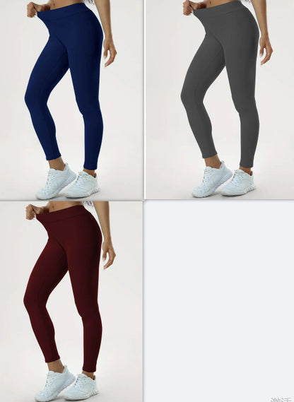Women's High Waist Yoga Pants Elastic Lift Tight Fitness