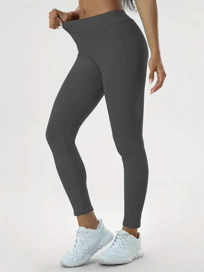 Women's High Waist Yoga Pants Elastic Lift Tight Fitness